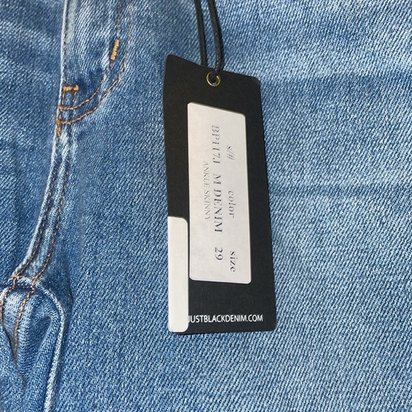 Just black denim ankle skinny jeans 29 - Picture 5 of 10
